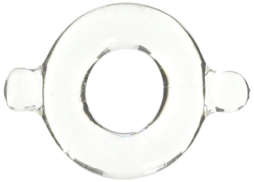 M2M: COCK RING ELASTOMER - LARGE/CLEAR