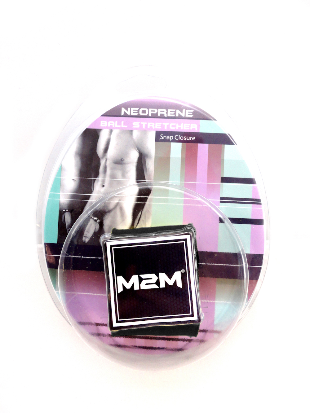 M2M NEOPRENE BALL STRETCHER 1 INCH - BLACK