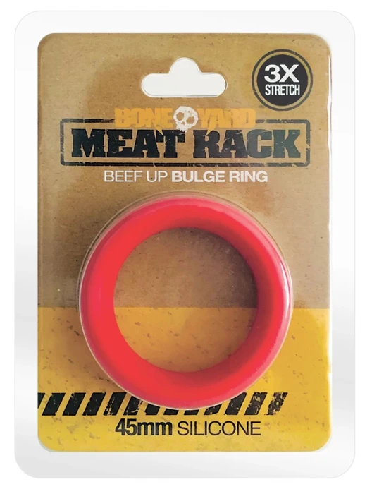 BONEYARD - MEAT RACK COCK RING RED