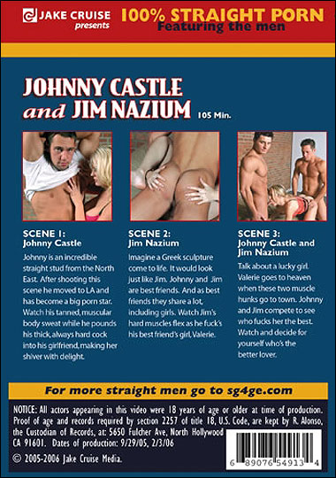STRAIGHT GUYS FOR GAY EYES: JOHNNY CASTLE & JIM NAZIUM