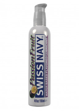 SWISS NAVY WATER BASED LUBRICANT - PASSION FRUIT 4 OZ (118 MIL)