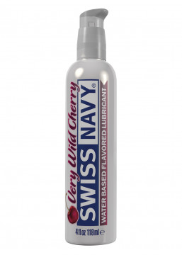 SWISS NAVY WATER BASED LUBRICANT - VERY CHERRY 4 OZ (118 MIL)