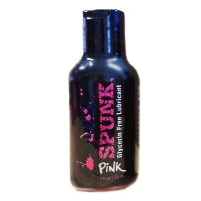 SPUNK LUBE PINK GLYCERIN FREE LUBRICANT 2OZ