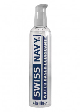 SWISS NAVY WATER BASED LUBRICANT 4 OZ (118 MIL)