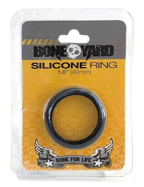 BONEYARD - SILICONE RING 40MM BLACK