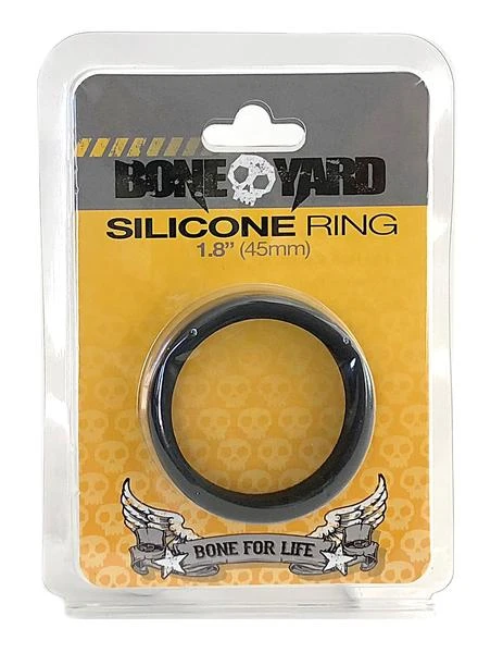 BONEYARD - SILICONE RING 45MM BLACK