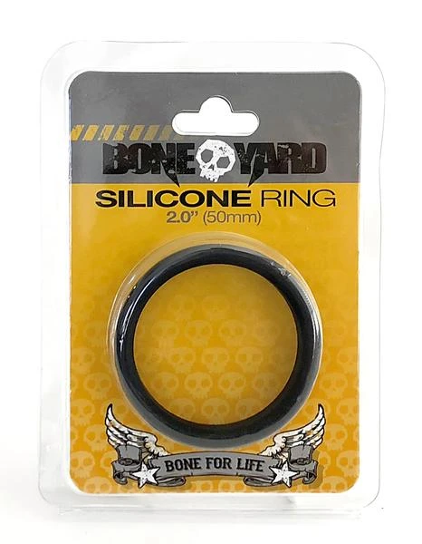 BONEYARD - SILICONE RING 50MM BLACK