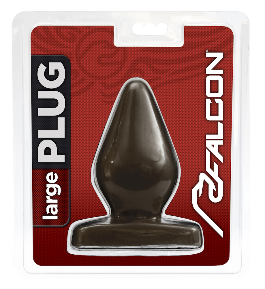 FALCON BUTT PLUG - LARGE - BLACK