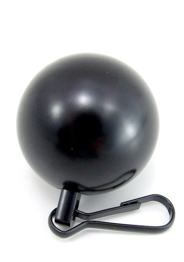 M2M BALL WEIGHT W/CLIP 8OZ BLACK