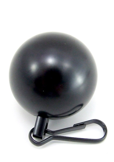 M2M BALL WEIGHT W/CLIP 4 OZ BLACK