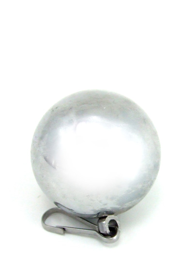 M2M BALL WEIGHT W/CLIP 6 OZ CHROME