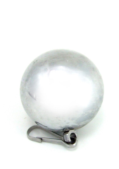 M2M BALL WEIGHT W/CLIP 8OZ CHROME