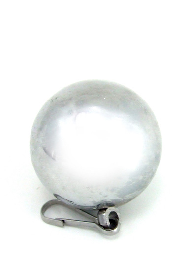 M2M BALL WEIGHT W/CLIP 4 OZ CHROME