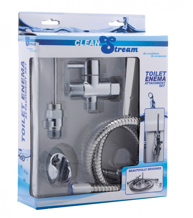 CLEAN STREAM TOILET ENEMA ATTACHMENT SET