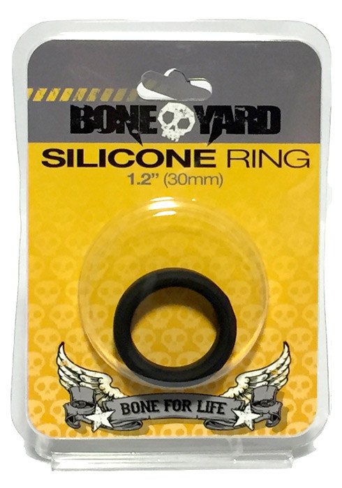 BONEYARD - SILICONE RING 30MM BLACK