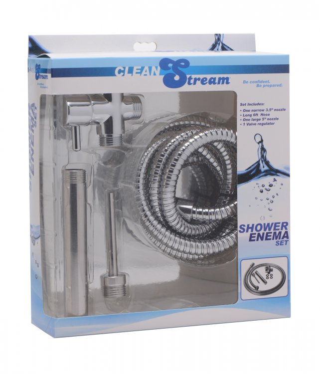 CLEAN STREAM SHOWER ENEMA SYSTEM