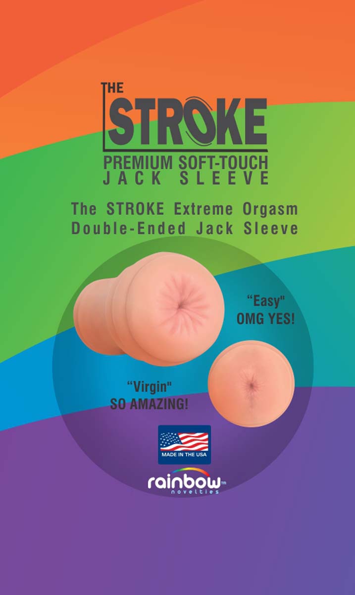 THE STROKE - DOUBLE ENDED PREMIUM SOFT-TOUCH JACK SLEEVE