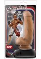 Loverboy Mma Fighter 7" Vibrating Realistic Cock Mocha