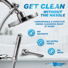 CLEAN STREAM SHOWER ENEMA SYSTEM