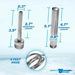 CLEAN STREAM SHOWER ENEMA SYSTEM