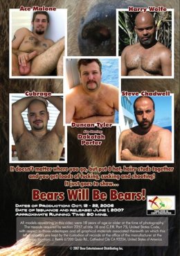 BEARS WILL BE BEARS